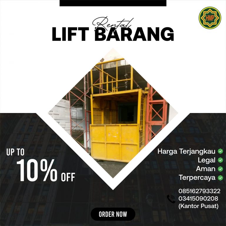 Sewa Lift Barang Cilacap