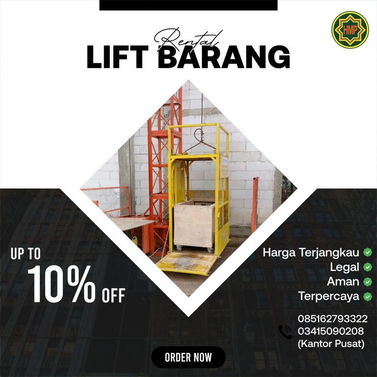 Sewa Lift Barang Cilegon