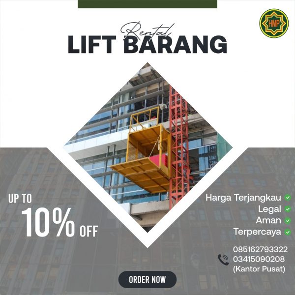 Sewa Lift Barang Jakarta Pusat