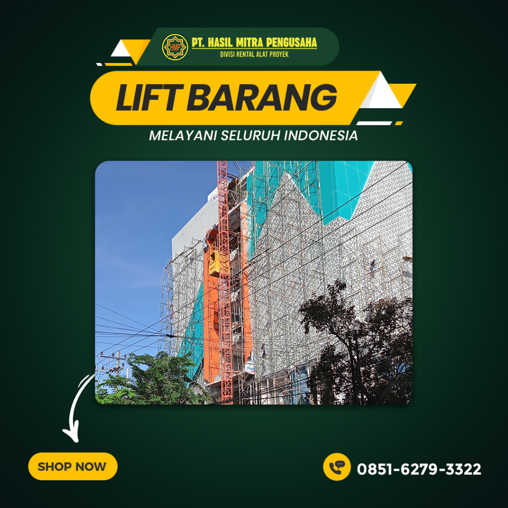 Sewa Lift Barang Bontang