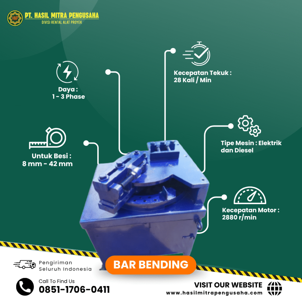 Sewa Bar Bender-Cutter untuk Proyek