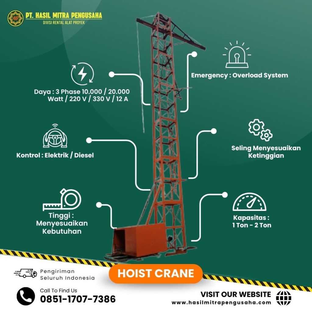 Sewa Hoist Crane Jakarta Timur