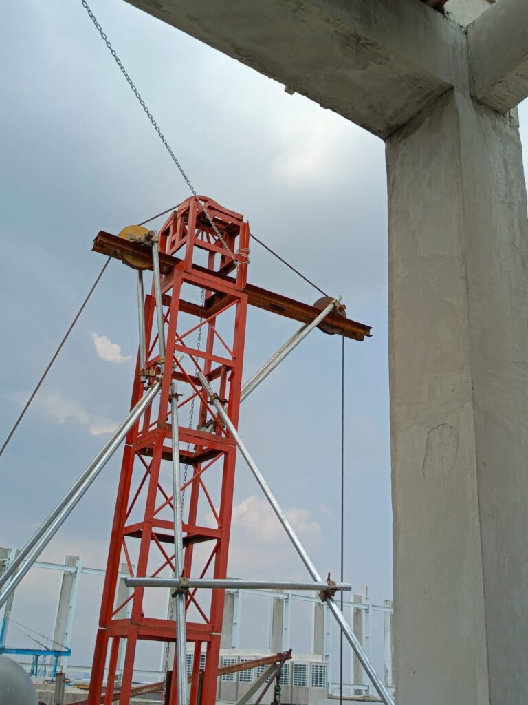 Sewa Hoist Crane 1-5 ton. saip kirim ke lokasi proyek anda !