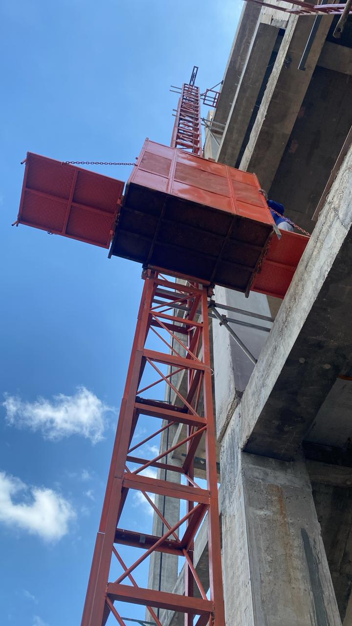 Unit Lift Barang 1-4 Ton untuk proyek gudang dan pabrik Sukoharjo